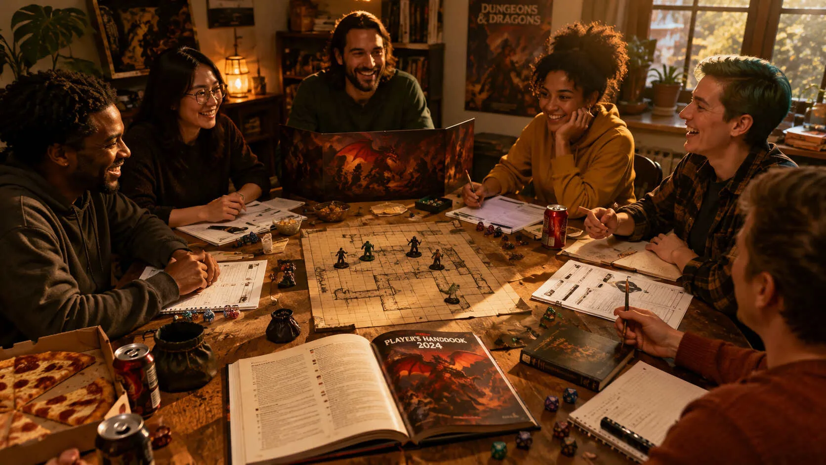 Capa do artigo O que é RPG: guia completo para iniciantes em D&D