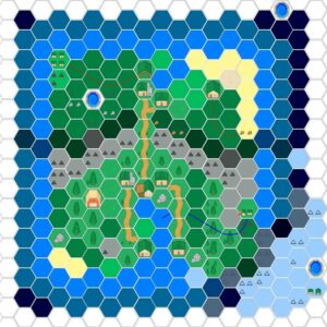 HexTML Hex Map Creator — gerador de mapas hexcrawl para RPG de mesa no estilo Settlers of Catan